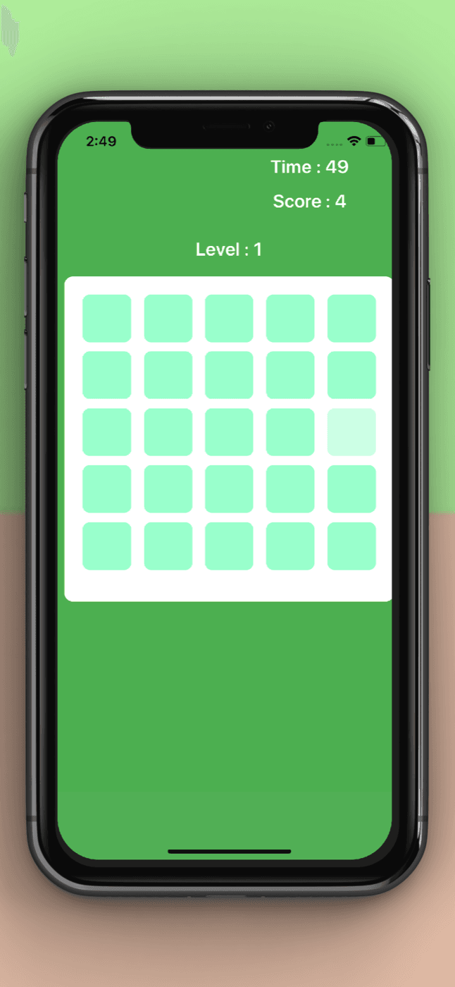 Color Cube — Larger grids with timer and score